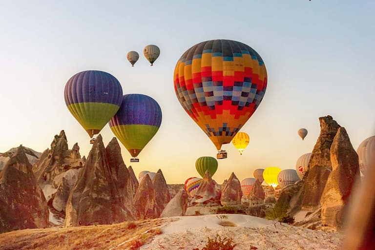 Cappadocia: Hot Air Balloon Flight Tour at Sunrise