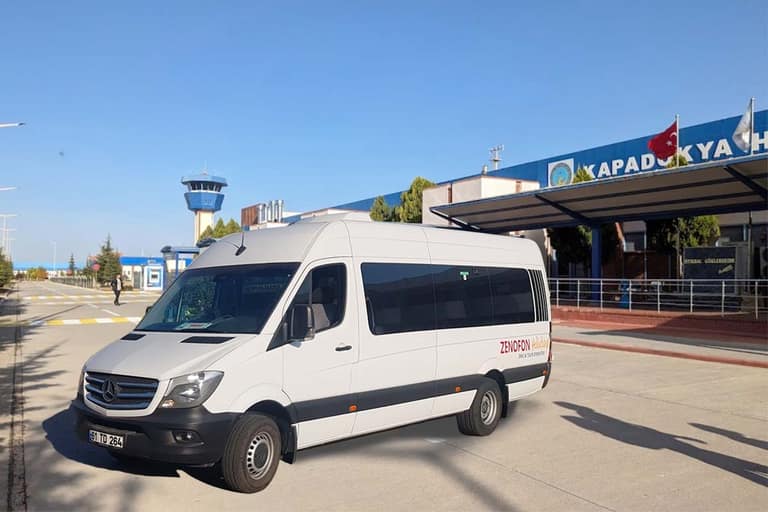 From Nevşehir Airport: Shared Transfer to Cappadocia Hotels