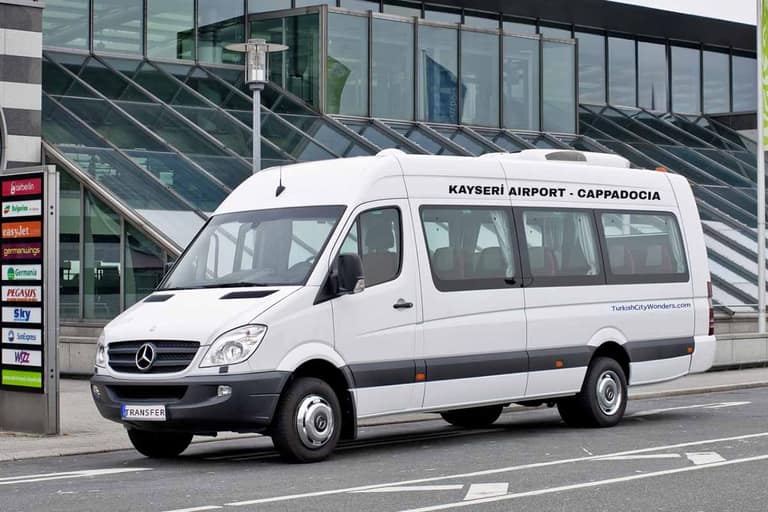 From Kayseri Airport: Shared Transfer to Cappadocia Hotels